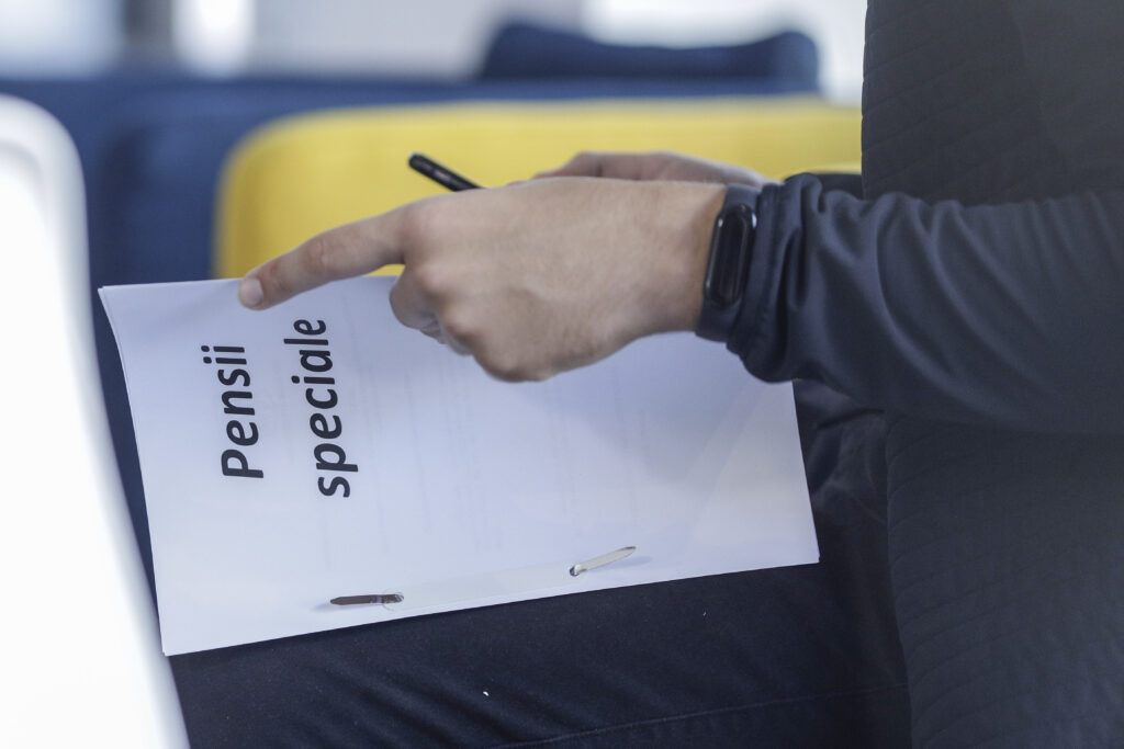 pensii speciale