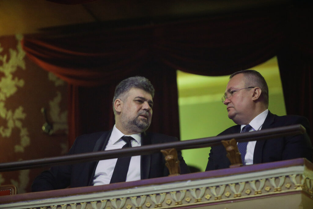 Nicolae Ciucă și Marcel Ciolacu