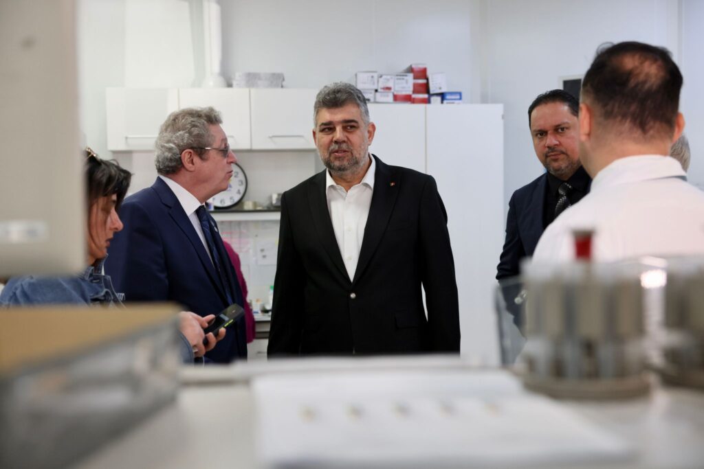 Marcel Ciolacu la Institutul Național de Boli Infecțioase ”Matei Balș”