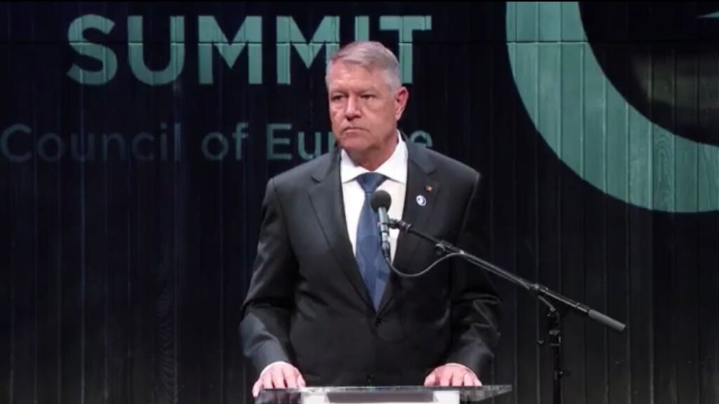 Klaus Iohannis/captura video