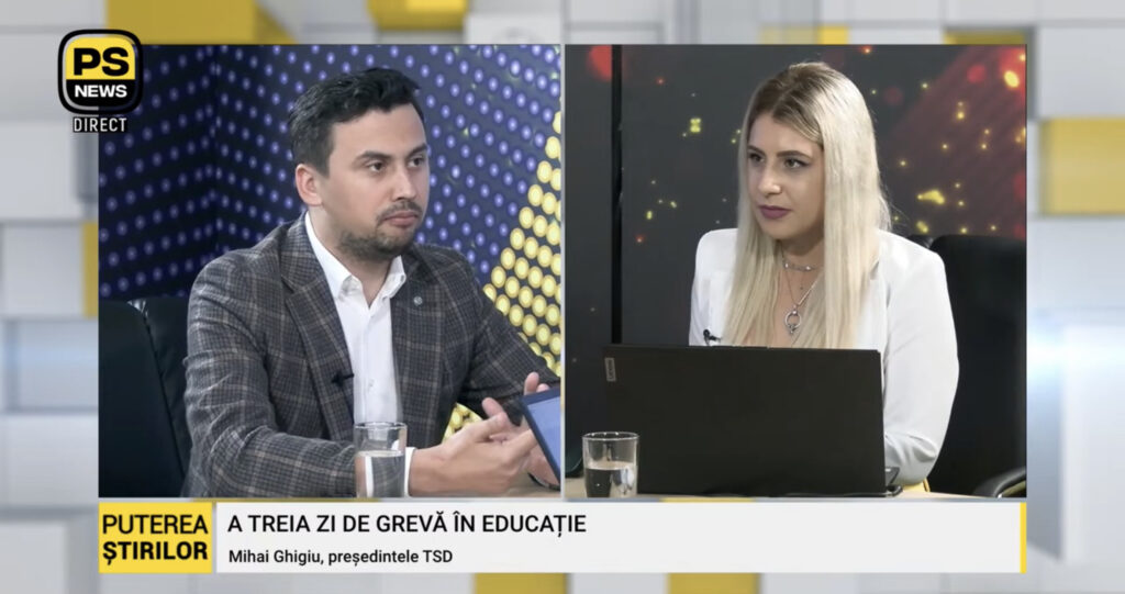 Captură ecran Puterea Știrilor/ Mihai Ghigiu