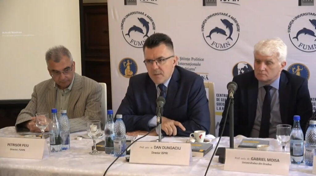 Captură ecran dezbatere/ Dan Dungaciu