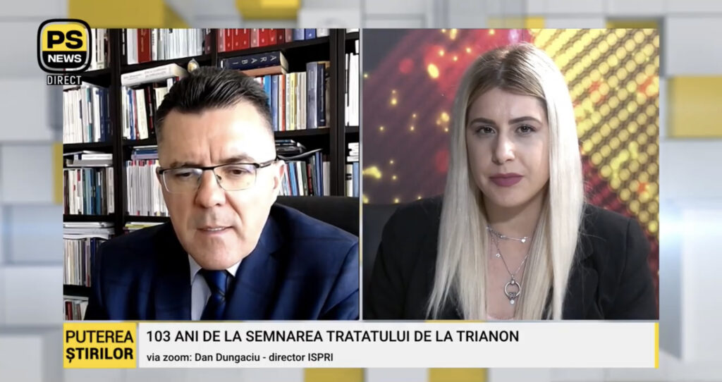 Captură ecran Puterea Știrilor/ Dan Dungaciu
