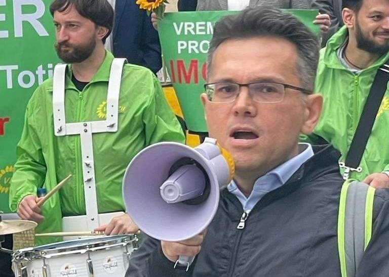 Marius Lazăr, Partidul Verde