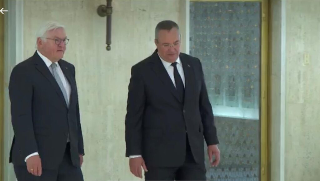 Nicolae Ciuca si Walter Steinmer/ Facebook