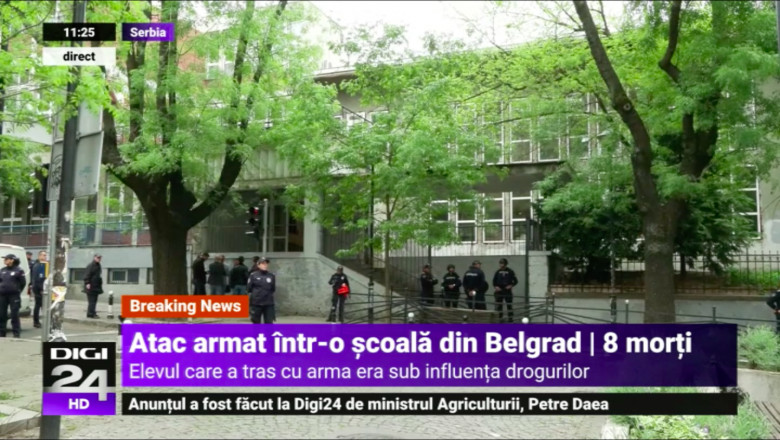 Masacru scoal belgrad