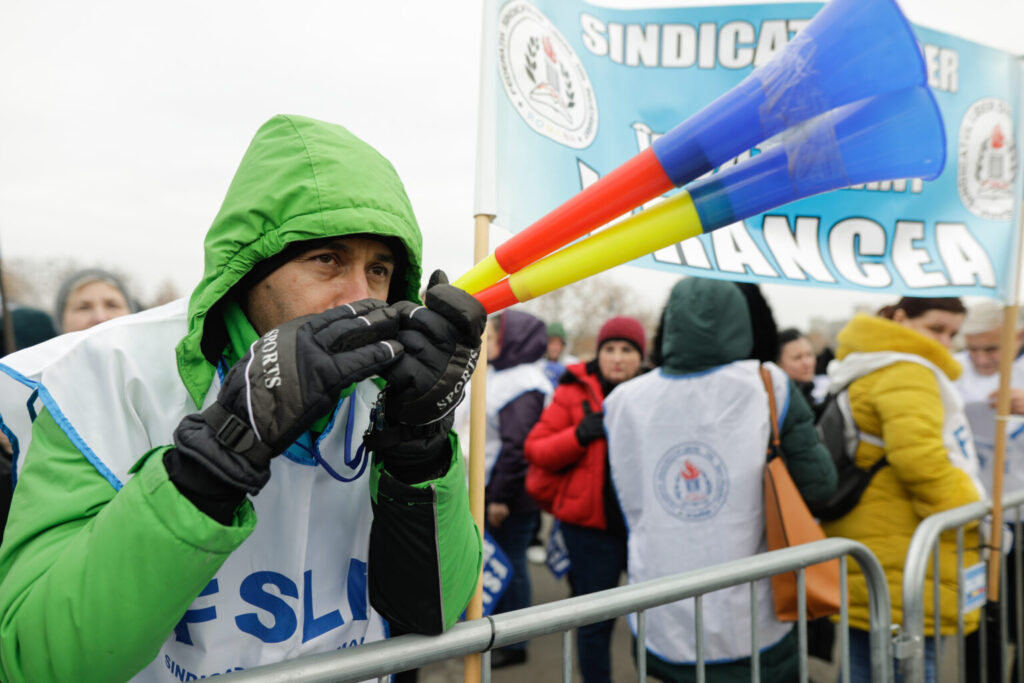 Protest FSLI educație
