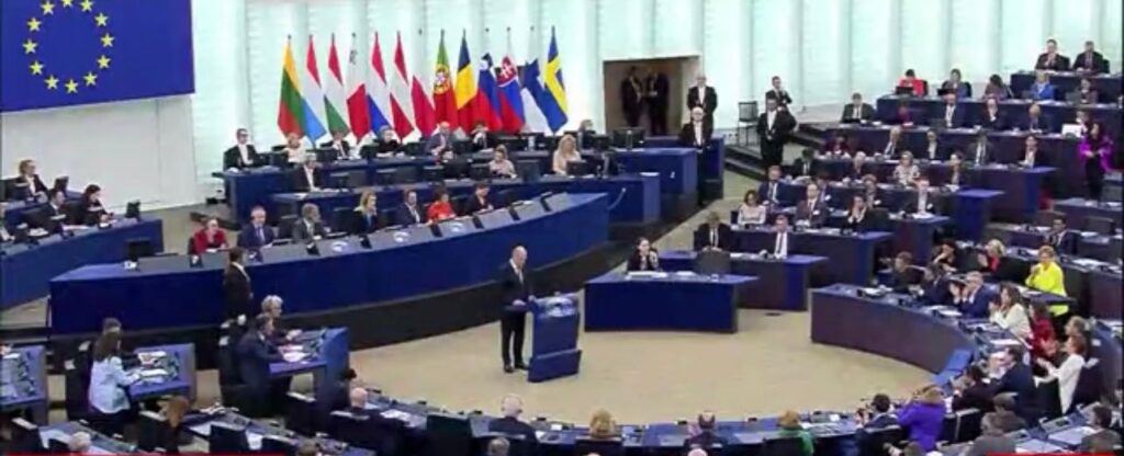 captura Facebook/ Parlamentul European