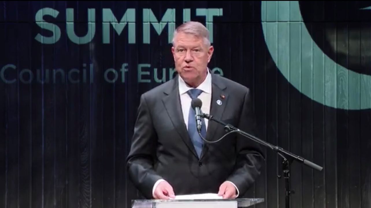 Klaus Iohannis/captura video