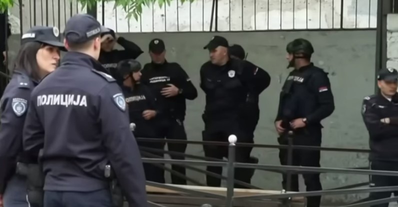 elev arestare belgrad serbia