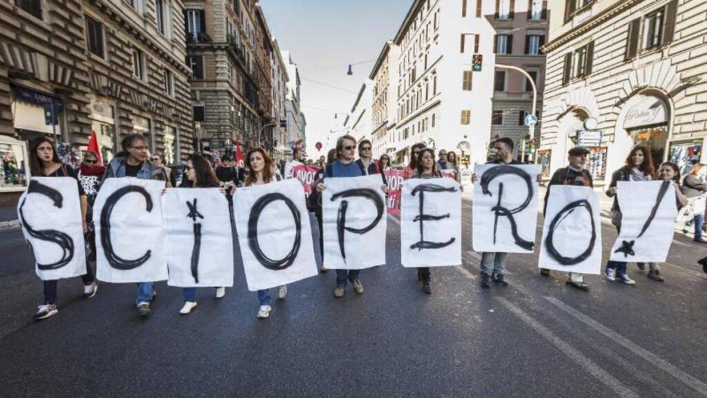 greva generala Italia/ gazateromaneasca.ro