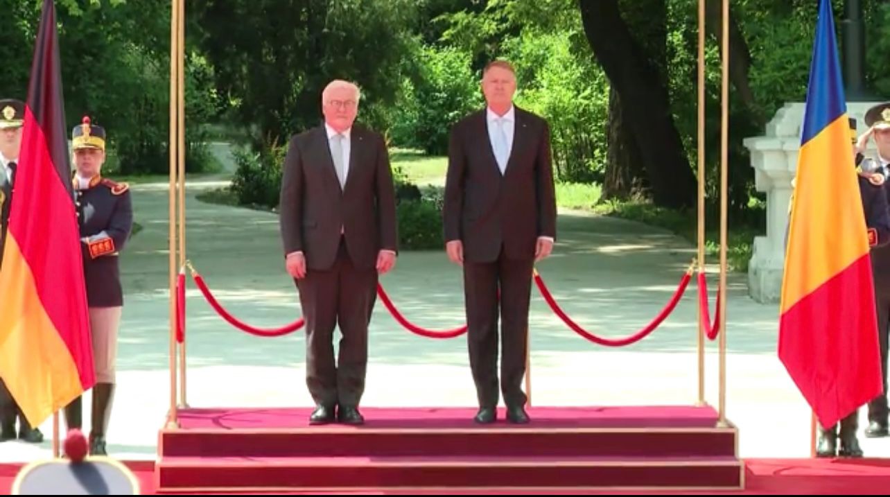 iohannis si Frank-Walter Steinmeier