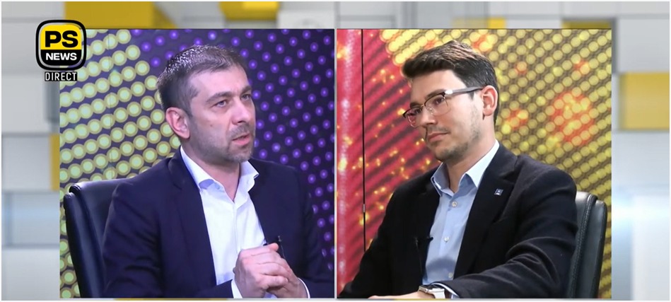 Gabriel Zetea și Daniel Ciungu / Captură PS News