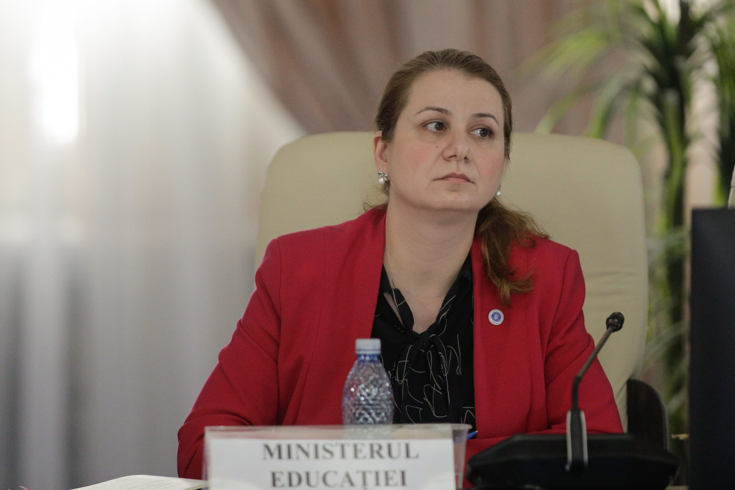 Ligia Deca/Audierea in comisiile de specialitate a ministrilor desemnati pentru a face parte din noul guvern condus de Marcel Ciolacu, la Palatul Parlamentului din Bucuresti, 14 iunie 2023. Inquam Photos / George Calin