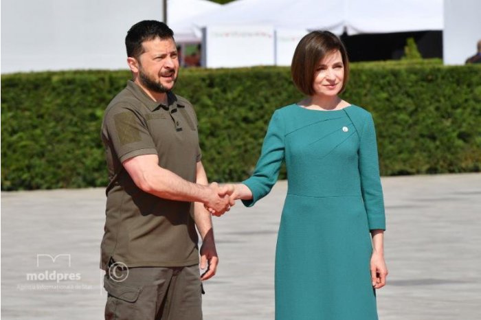Zelensky si Maia Sandu/ moldopres.ro