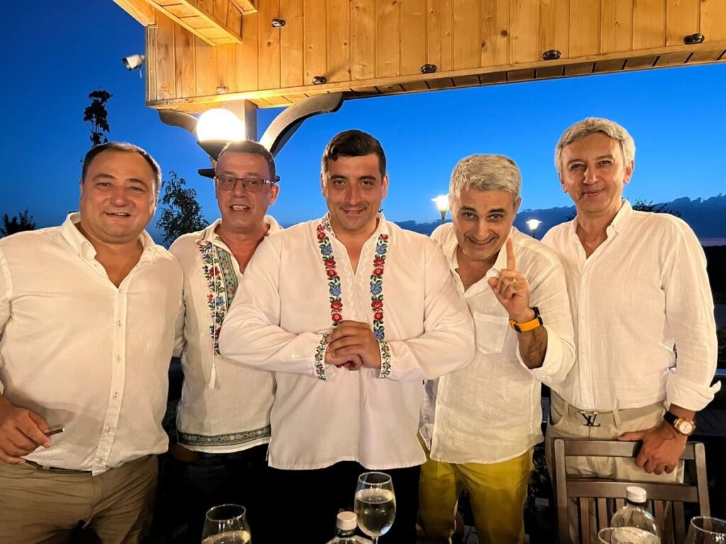 George Simion, Mirel Palada, Robert Turcescu, Dan