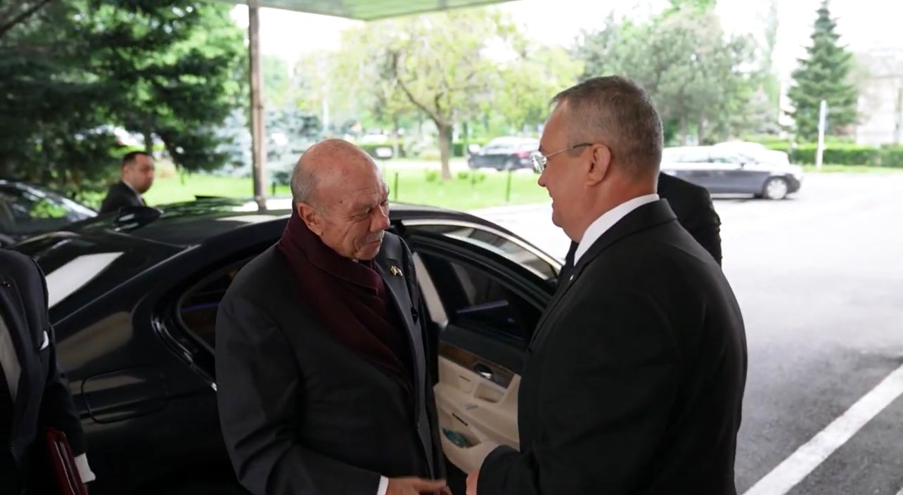 Nicolae Ciuca si preşedintele Senatului Regatului Haşemit al Iordaniei, Faisal El-Fayez