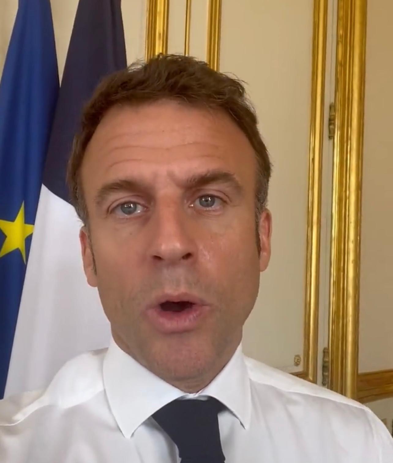 Emmanuel Macron/Twitter